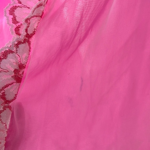 Vintage 60s Pink Peignoir - Picture 5 of 6